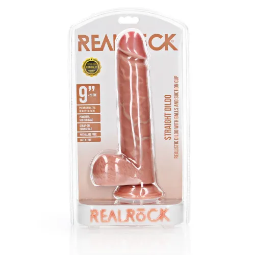 realrock model 23 cm - prosta anatomiczna forma z przyssawką na Arena.pl