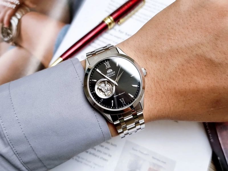 Automatyczny elegancki Zegarek Męski marki Orient zdjęcie 3