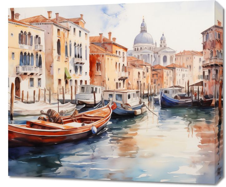 Obraz 70x60cm Wenecka Impresja zdjęcie 1