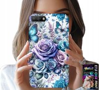 ETUI DO HUAWEI Y6 2018 - KWIECISTE WZORY RÓŻEKWIATKI CASE + SZKŁO