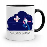 Kubek Prezent Dla Barmana Najlepszy Barman Prezent Z Nadrukiem Ze Zdjęciem