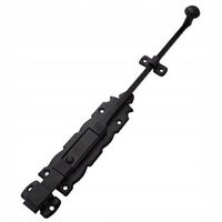 zasuwa drzwiowa meblowa czarna kuta 300mm amig