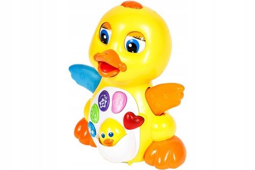 INTERAKTYWNA KACZUSZKA KACZKA GRA JEŹDZI MACHA SKRZYDEŁKAMI SERCE KWACZE na Arena.pl