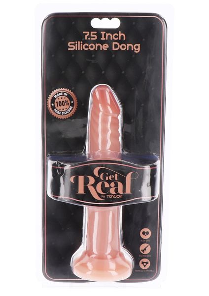 Silicone Dong 7.5 Inch Light Skin Tone zdjęcie 2