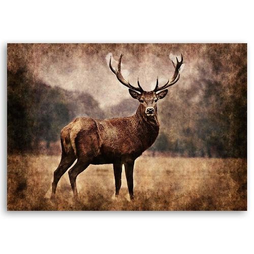 Deco Panel, Jeleń na łące 60x40 na Arena.pl
