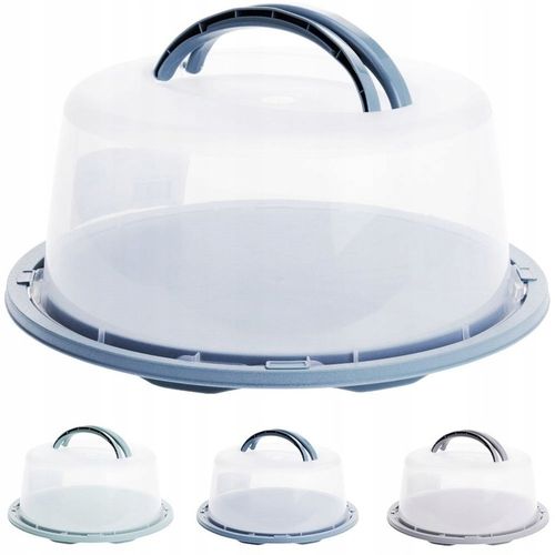 Pojemnik NA TORT ciasto patera taca z pokrywką kloszem do przenoszenia na Arena.pl