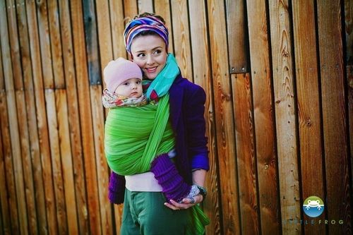 Chusta tkana Little Frog - Oliwin 5 na Arena.pl