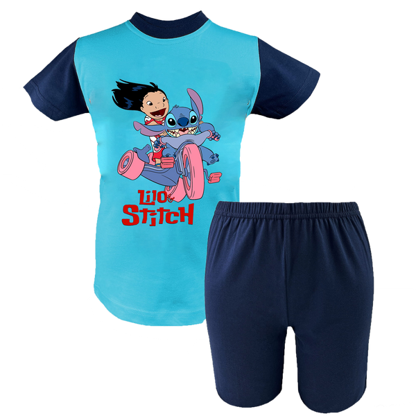Krótka Piżama dziecięca Lilo i Stich zdjęcie 1