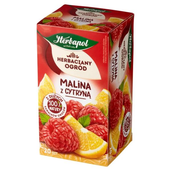 HERBAPOL Herbata Malina Cytryna 20tb zdjęcie 1