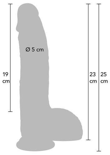 realistic dildo liquid silicone 23 cm na Arena.pl