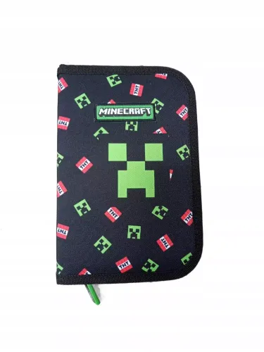 Rozkładany piórnik dla dziecka z motywem z gry Minecraft 20 x 14 x 3,5 cm na Arena.pl