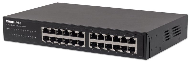 INTELLINET GIGABIT SWITCH 24X 10/100/1000 RJ45 DESKTOP/RACK 561273 zdjęcie 1