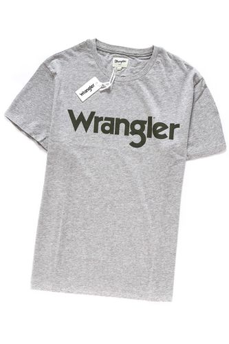 WRANGLER SS LOGO TEE MID GREY MEL W7A86D337 L na Arena.pl