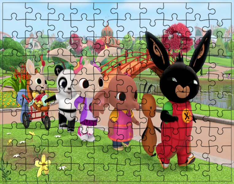 Puzzle Królik Bing zdjęcie 1