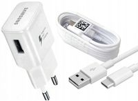 ORYGINALNA SZYBKA ŁADOWARKA SAMSUNG USB - USB C FAST CHARGE TYP C + KABEL