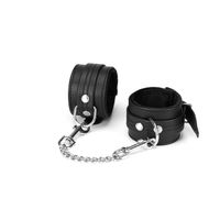kajdanki black bond wrist cuffs liebe seele