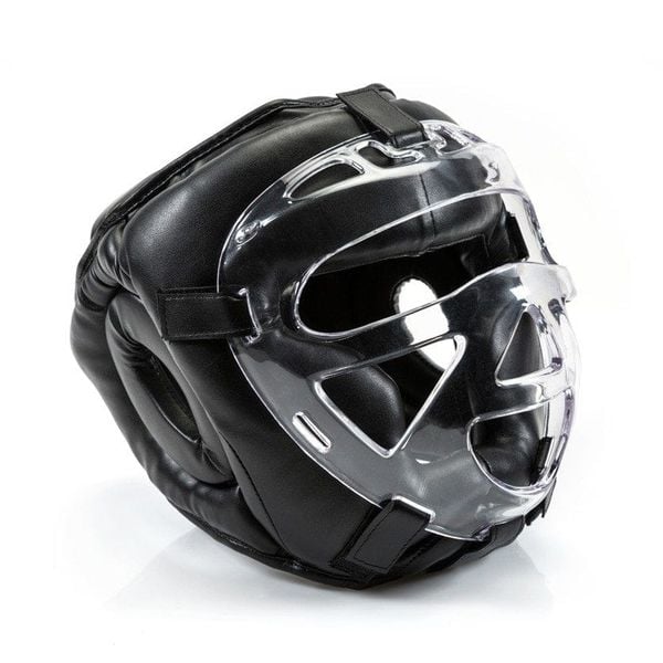 Kask bokserski z maską S zdjęcie 1