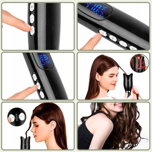 Lokówka automatyczna do stylizacji kręcenia włosów GRZEBIEŃ 2XSPINKA na Arena.pl