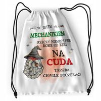 Plecak Dla Mechanika Sportowy Szkolny Worek Torba Z Nadrukiem Ze Zdjęciem