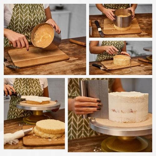 RANT DO TORTU 20cm WYSOKI REGULOWANY 16-30cm OBRĘCZ DO CIAST+ SPINKA na Arena.pl