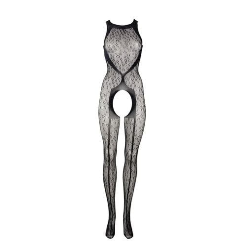 crotchless leopard bodystocking - one size na Arena.pl