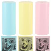 Rolki Termiczne Papier Do Drukarki Apartu 5,7Cm X 3M 3 Sztuki Kolorowe