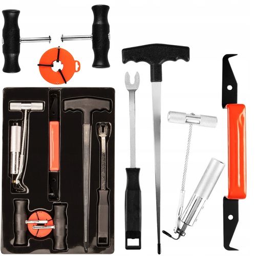 NEO ZESTAW W WALIZCE DO WYCINANIA DEMONTAŻU SZYB SAMOCHODOWYCH 7EL. 11-819 na Arena.pl