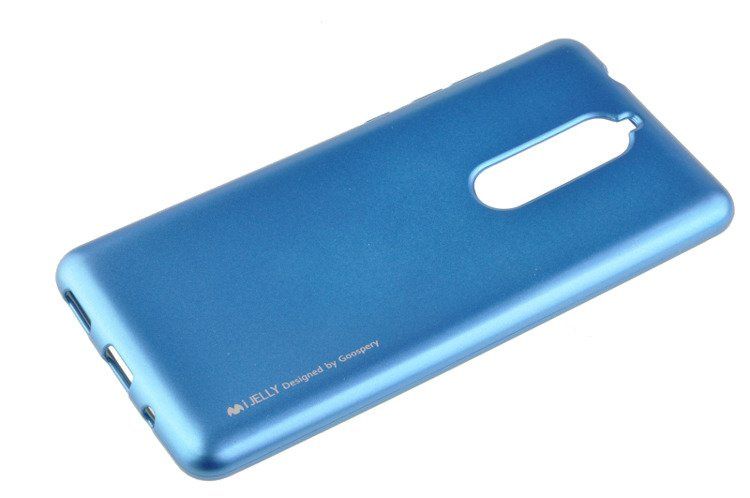 Etui Mercury Goospery iJelly Case do NOKIA 5.1 niebieski zdjęcie 1
