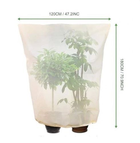 Pokrowiec osłona roślin na zamek 120x180cm ecru na Arena.pl