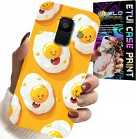 ETUI DO SAMSUNG A6 2018 - SŁODKIE UŚMIECHNIĘTE JAJKA CASE + FOLIA