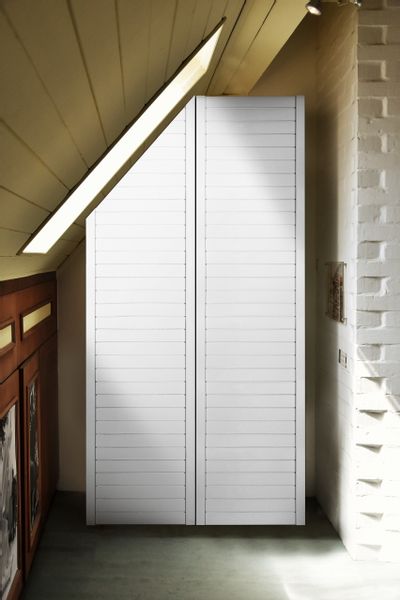 Drzwi Fronty Meblowe Białe Panelowe Do Skosów 294mm x 474mm zdjęcie 7