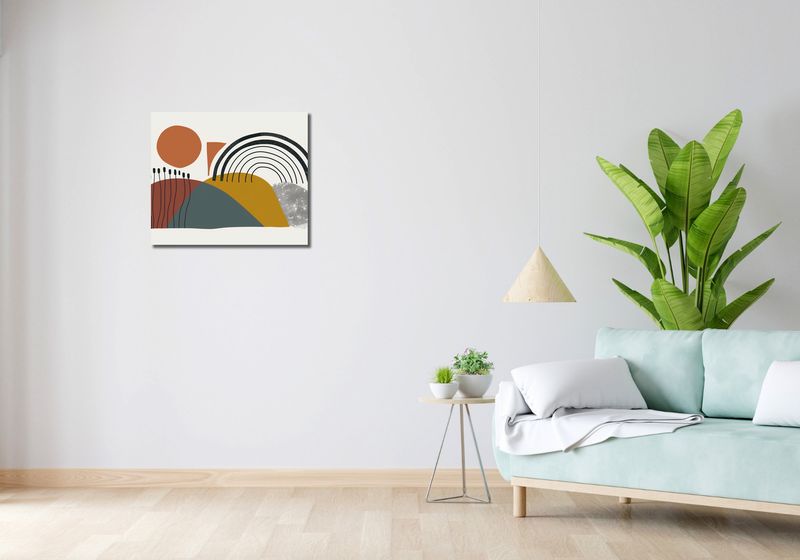 Obraz 60x50cm Słoneczny Zakątek zdjęcie 2