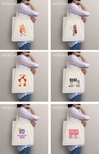 Eko Torba z nadrukiem PREZENT DZIEŃ MAMY MAMA S.A na Arena.pl