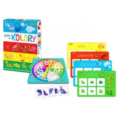 GRA EDUKACYJNA dla 4 Latka Gram w Kolory ZABAWA na Arena.pl
