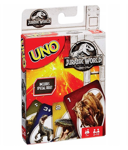 Mattel UNO Karty Jurrasic World na Arena.pl
