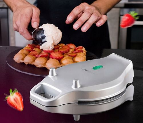 GOFROWNICA BĄBELKOWA GOFRY EGG ZAWIJANE BĄBELKOWE Puffs 700W MOCNA na Arena.pl