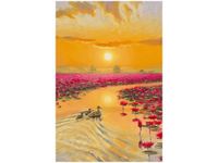 40X60CM KACZKI LILIACH OBRAZ DRUK