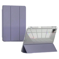 Etui Magnetyczne do iPad Pro 12.9 2018 z Miejscem na Rysik Szare