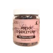 Liofilizowana dziczyzna 80g dla psa i kota witaminy z grupy B żelazo,