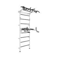 drabinka gimnastyczna Motion biało-czarny