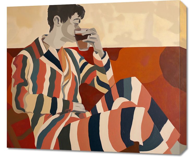 Obraz 70x60cm Przerwa Aby Odetchnąć zdjęcie 1