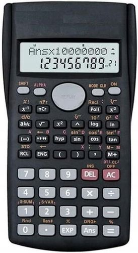 Kalkulator naukowy dwuliniowy biurowy do szkoły studia dużo 249 funkcji na Arena.pl