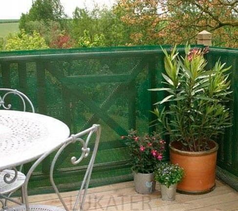 SIATKA CIENIUJĄCA OSŁONOWA MASKUJĄCA NA PŁOT 1,2x10m 135g 90% +TAŚMY 100szt na Arena.pl