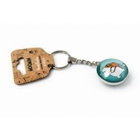 Moomin | 6 cm | Metal | Keychain | Moominvalley