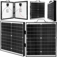 PANEL SOLARNY SKŁADANY PODWÓJNY ZEWNĘTRZNY BATERIA SŁONECZNA 2X30W 12V