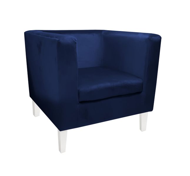 Fotel Monaco nogi białe MG16 zdjęcie 1