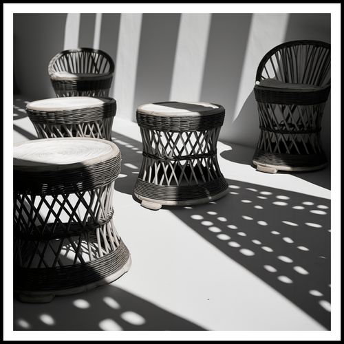 Plakat 100x100cm Gra Świateł na Arena.pl