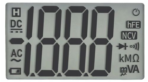 MULTIMETR CYFROWY ELEKTRYCZNY MIERNIK PRĄDU LCD PM-MMT-60 na Arena.pl