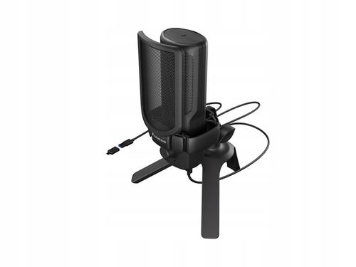 Mikrofon Genesis Radium 250 USB Statyw czarny na Arena.pl