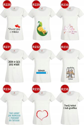 KOSZULKI t-shirt TOP dla zakochanych I LOVE MY BOY na Arena.pl